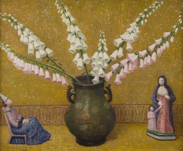 Foxgloves in Clissonerie Pot